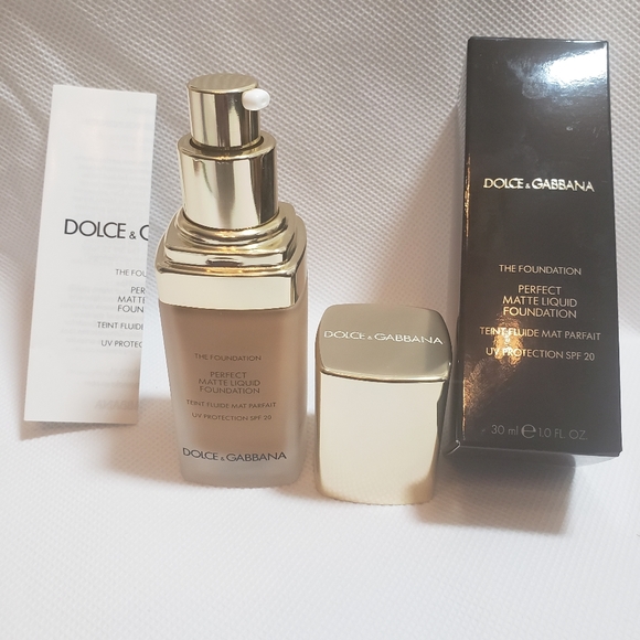 Dolce & Gabbana | Makeup | Dolce Gabbana Matte Fluid Foundation Amber 48 |  Poshmark